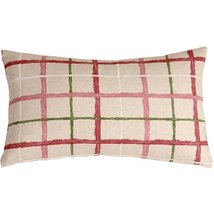 Pillow DÉCOR Albany Checks 16x16 Throw Pillow - £37.48 GBP