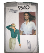 Misses Pullover Boxy Top Pattern 9540 Size 10 Simplicity Precut Complete... - £3.02 GBP