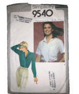 Misses Pullover Boxy Top Pattern 9540 Size 10 Simplicity Precut Complete... - $72.98 MXN
