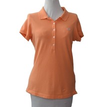 Vineyard Vines Polo Shirt Womens Small Orange Short Sleeve - £12.54 GBP