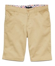 MSRP $32 U.S. Polo Assn. Khaki Twill Bermuda Shorts Khaki Size 4 - £6.70 GBP