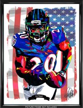 Ed Reed Baltimore Ravens Safety NFL Football Sports Poster Print Wall Art 18x24 - £21.53 GBP