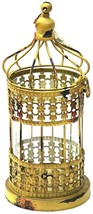 Vintage Birdcage Style Candle Lantern, Decorative Lantern Metal Candle Lantern H - £14.66 GBP