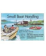 Vintage 1976 Booklet  Small Boat Handling New Mexico Parks &amp; Rec - £19.43 GBP