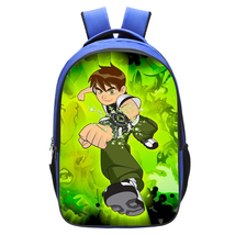 WM Ben 10 Backpack Schoolbag Bookback Daypack Kid Fashion Blue Type E - £19.17 GBP