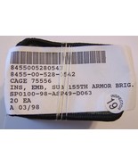 155th ARMOR BRIGADE PATCH SUBDUED BOX OF 200 PATCHES IN GI BOX OF ISSUE - $512.48 MXN