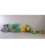 6 SpongeBob McDonalds, Burger King, Wendys Lot: 2 New-In-Bags, Watches-D... - $95.03 MXN