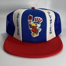 1984 Los Angeles Olympics Trucker Hat Sam the Eagle ©1984 Rare Vintage CLOSSCO - £38.58 GBP