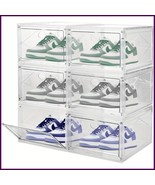 [Clear Shoe Storage] 6-Pack Stackable Heavy-Duty Clear Acrylic Shoe Stor... - €33,94 EUR