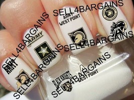United States Army West Point Black Knights》10 Different Designs》Nail Ar... - $9.16