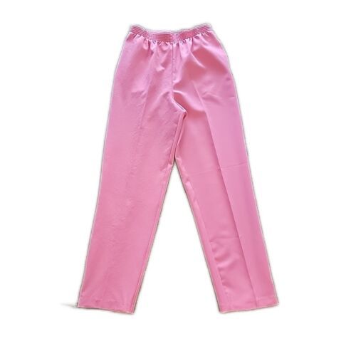 Primary image for BonWorth Pull On Pink Elastic Waist Pants ~ Sz S ~ High Rise ~ 29.5" Inseam