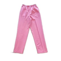 BonWorth Pull On Pink Elastic Waist Pants ~ Sz S ~ High Rise ~ 29.5&quot; Inseam - $22.49