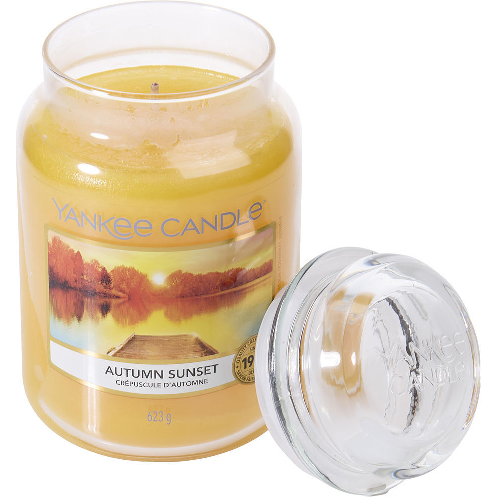 Yankee Candle By Yankee Candle Autumn Sunset Scented Large Jar 22 Oz