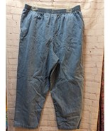 Baxter &amp; Wells ALTERED Crop Jeans Women&#39;s sz 16 elastic waist - £11.62 GBP