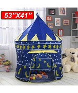 Toys For Girls Kids Children Play Tent House For 3 4 5 6 7 8 9 10 Years ... - £49.17 GBP