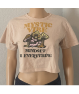 Urban Nation Mystic vibes Mindset is everything Women&#39;s T-Shirt crop top... - €5,20 EUR