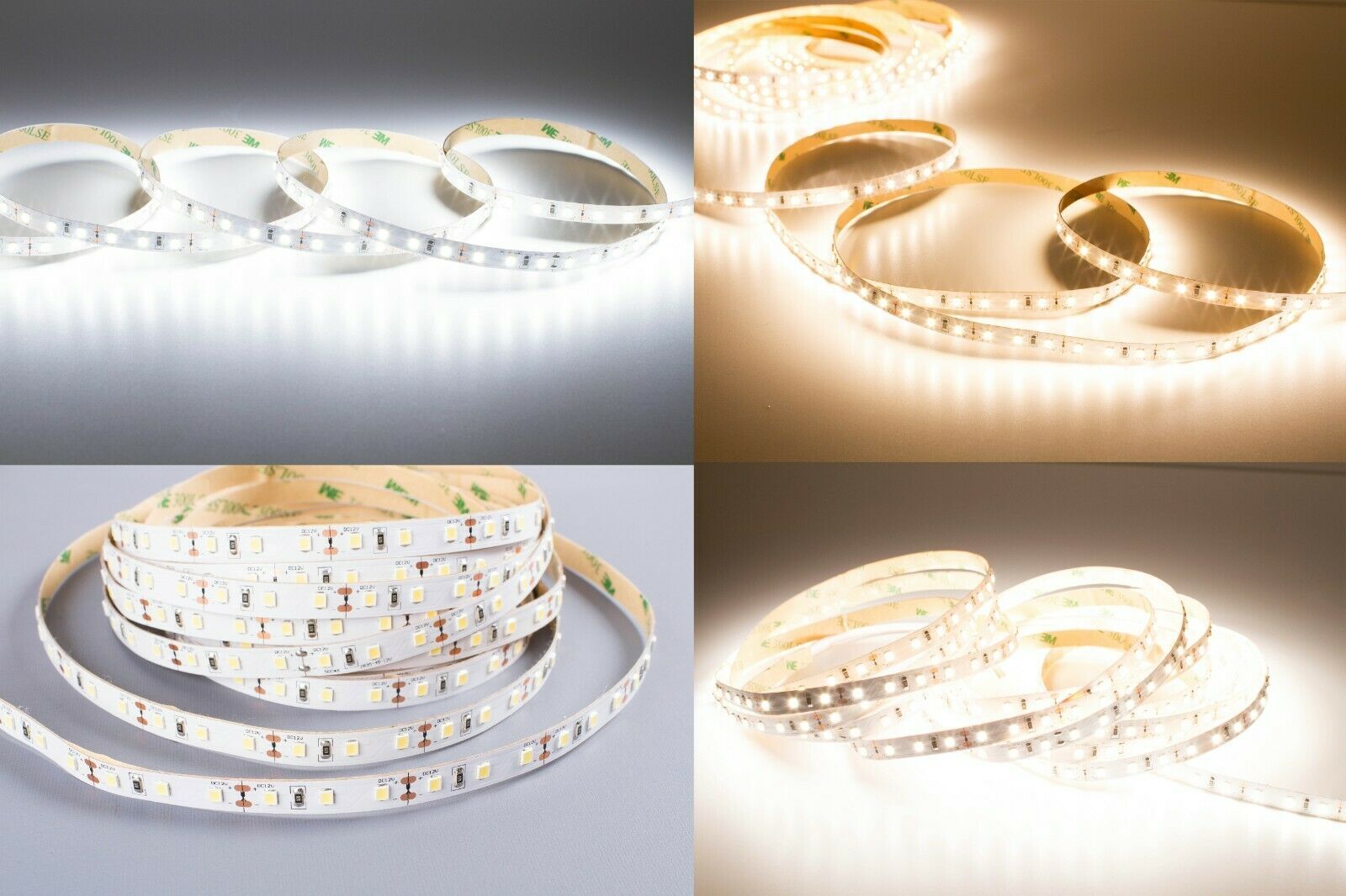LEDupdates 12v 95CRI 3000K 4000K 6000K Showcase LED Strip Light No power... - $13.85+