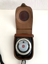 Vintage Ge PR-1 Analog Exposure Meter w/ Lanyard, Leather Case, Neck Strap Usa - £6.63 GBP