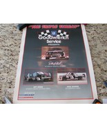 GOODWRENCH SERVICE PRESENTS TRIPLE THREAT POSTER PRINT CAR RACING EARHARDT - $11.08 CAD