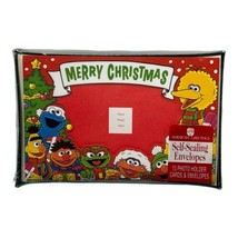 Vintage Sesame Street Christmas Cards, Elmo, Cookie Monster, Big Bird, Bert, Ern - $22.44