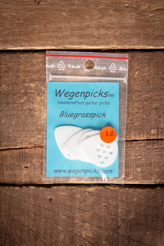 Primary image for Wegen BG120 1.2mm Bluegrass Picks, 4pk White