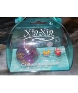 Xia-Xia Purple W/Design Collectible Shell W/2 Little Friends (PIG) NEW - $16.20