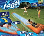 H2O Go Water Slider 18&#39; Outdoor Inflatable water Slip Slide Summer Toy B... - £19.63 GBP
