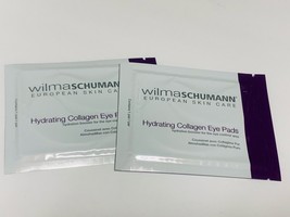 2x Wilma SCHUMANN Hydrating Collagen Eye Pads Lot - £8.37 GBP