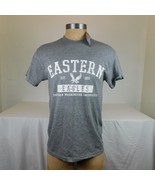 Eastern Washington University Eagles Unisex Gray T-Shirt Size M MV Sport... - $7.85