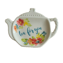 Pioneer Woman ~ TEA FOR YOU ~ Wildflower Whimsy ~ Stoneware ~ Tea Bag Ho... - €25,89 EUR