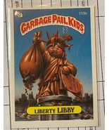 Garbage Pail Kids Series Three (1986) - 113/b liberty LIBBY (Mint) *ViNt... - $33.60 CAD