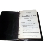 Assemblies of God AOG Michigan Yearbook 1967 1968 Constitution Bylaws Di... - $11.66 CAD