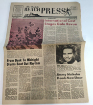Waikiki Beach Press Newspaper February 1956 Articles Ads Weekly Hawaii TH - £35.52 GBP