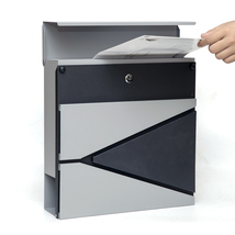 Large Capacity Waterproof Rust-Proof Wall Mount Mailbox with Newspaper M... - $67.49