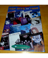 HAL LEONARD TOP HITS OF 1996 PIANO/VOCAL/GUITAR-BARELY USED-GREAT SONGS - $13.99