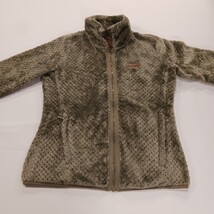 Columbia Fire Side II Sherpa Fleece Jacket Women's Green Logo Sportswear Size XS image 12