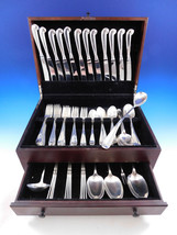 Rattail by Arthur Stone Sterling Silver Flatware Set Service 77 pieces Rat Tail - £6,966.12 GBP