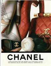 1991 Chanel Original Print Ad Women&#39;s High End Fashion Shoes Bags Advert... - £7.75 GBP