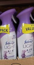 6x Febreze Light Odor-Fighting Air Freshener, Lavender 8.8 Fl Oz (3x 2-p... - $69.79 CAD
