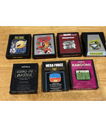 Atari 2600 Game Lot of 7 Untested PAC-man Crystal Castle Frogged Kaboom ... - $69.29