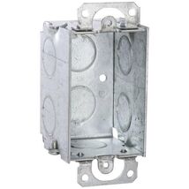 Southwire New and Old Work Rectangle Steel 1 gang Electrical Box - $7.95