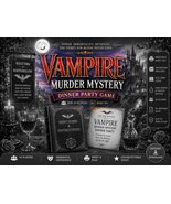 VAMPIRE Murder Mystery dinner party game download. Instant Download. | Printable - $16.95