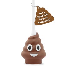 Funny Poop-Shaped Decorative Toilet Plunger, Put The Lol In Bathroom Mishaps, Fu - $39.99