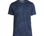 Athletic Works Men&#39;s Jersey Tee with Short Sleeves, Blue Size S(34-36) - $15.83