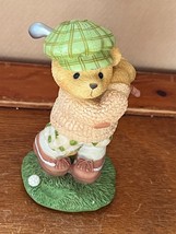Cherished Teddies P. Hillman Enesco Arnold You Putt Me in a Great Mood Resin Gol - £7.46 GBP