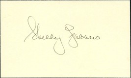 SHELLEY FABARES SIGNED 3X5 INDEX CARD GIRL HAPPY SPINOUT CLAMBAKE ELVIS ... - £34.93 GBP