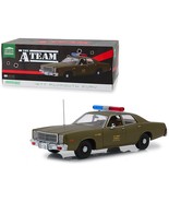 1977 Plymouth Fury U.S. Army Police Army Green &quot;The A-Team&quot; (1983-1987) ... - €109,59 EUR