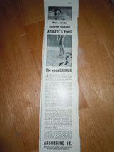 Vintage Absorbine Jr Print Magazine Advertisement 1937 - $75.95 MXN