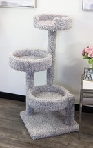 Prestige 3 Tier Carpeted Cat TREE-FREE Shipping In The U.S. - £102.18 GBP