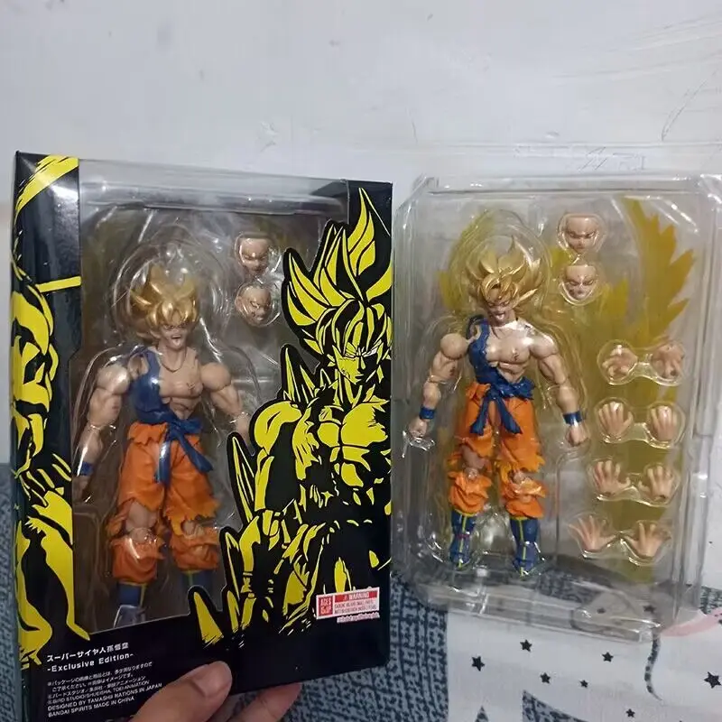 Dragon ball z son goku figure shf s h figuarts goku war damage super saiya anime thumb200